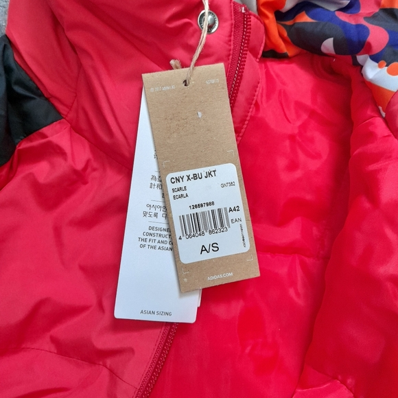 Adidas Red and Black Jacket - Picture 6 of 6